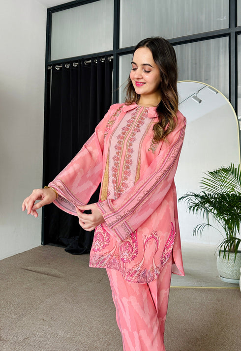 Blush Tropic Summer Co-ord Set